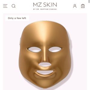Brand new MZ SKIN LIGHT-THERAPY GOLDEN FACIAL TREATMENT DEVICE